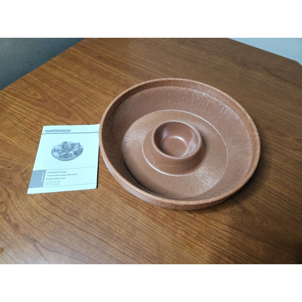 Taco Tuesday 10" Tortilla Chip & Salsa Bowl #TTTCSB10BR